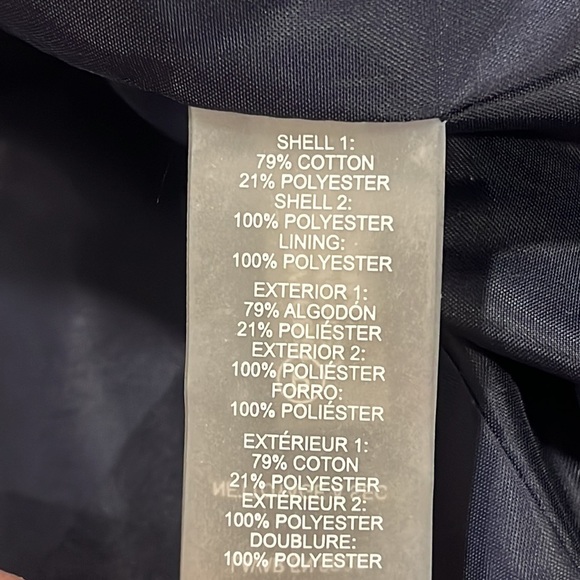 KARL LAGERFELD PARIS COAT TWEED & VELVET TRIM - Picture 6 of 6